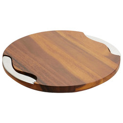 Contemporary Cheese Boards And Platters by nambe