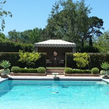 Pool tent gazebo shade options