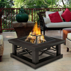 Real Flame Crestone Fire Pit - Fire Pits