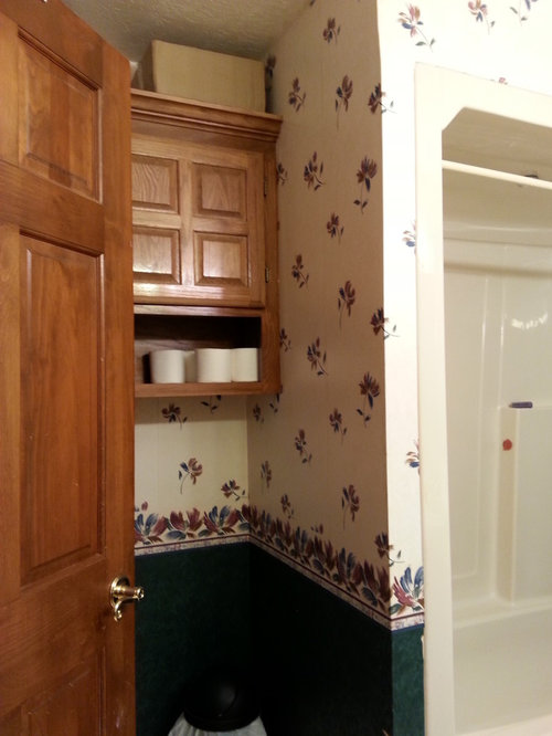 Wanting to spruce up an old, beatup bathroom.