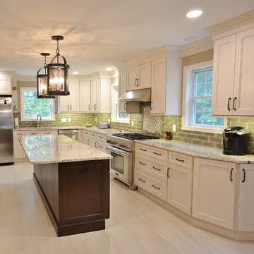 Builder Grade to Spacious Kitchen Centerpiece!