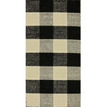 Dynamic Rugs - Royal Rug, Black/White, 2'x4' - The Royal collection offers casual elegance in the form of a beautiful plaid pattern. This collection comes in a variety of colors and sizes ensuring that you will find a perfect accent to any room. The flatweave construction allows this rug to fit under furniture and doorways taking the guesswork out of home decor. This collection is handmade with durable 100-percent wool fibers.