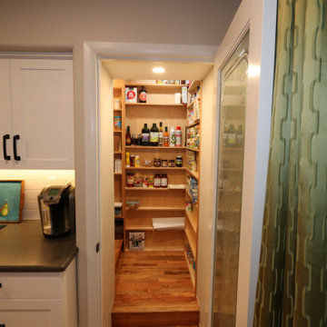 Westlinn walkthrough Kitchen with pantry and bar