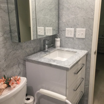 Handicap bathroom remodel