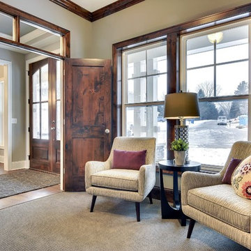 Exclusive #houseplan 73353HS, "Bank Shot", comes to life