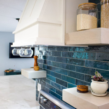 Modern Beach Kitchen and Bath