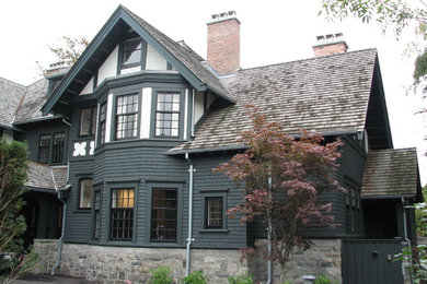 Elegant exterior home photo in Vancouver