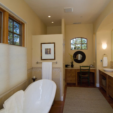 New Construction - Hillside Mediterranean