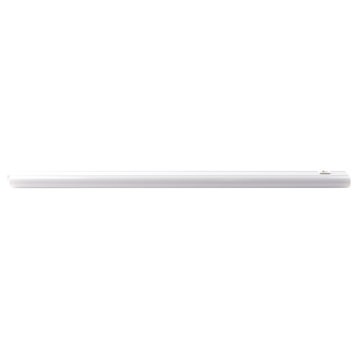 Bazz 22" White and Chrome Linear LED Under Cabinet Lighting