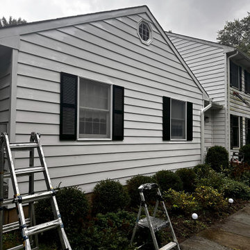 Pressure Washing job.