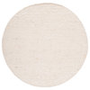 Safavieh Natura Collection NAT322A Rug, Ivory, 6' x 6' Round