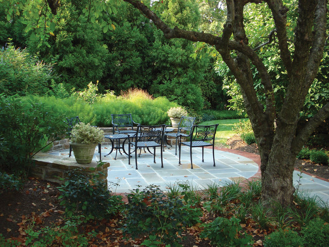 Traditional Patio by Wallace Landscape Associates