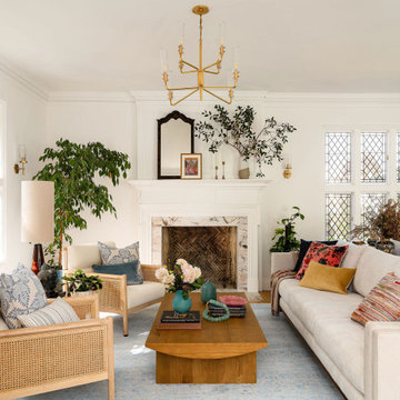 Transitional Living Room