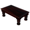 Vallecito Rustic Solid Wood 3 Piece Coffee Table Set