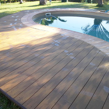 Lames Terrasse Composite Ocewood - Optima - Havane Chamarré
