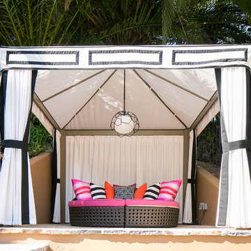Custom Cabana for the Del Mar Inland Residence