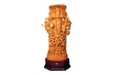 43 inches Mangowood Vishvarupa Statue