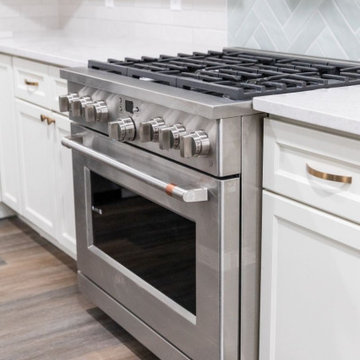 Professional-Grade Stainless Steel Gas Range