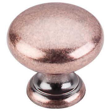 Top Knobs  -  Mushroom Knob 1 1/4" - Antique Copper