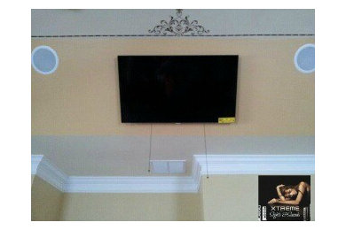 TV Mounted to Tray Ceiling Howell NJ