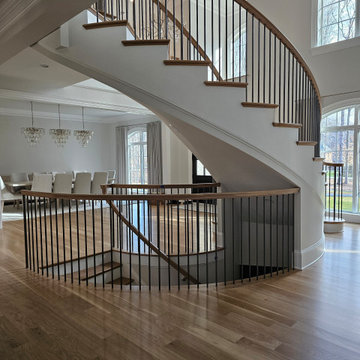 Project #116 | Elegant Curved Staircase