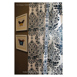 Indian & Paisley Wall Stencil Projects - Asian - San Diego - by Royal ...