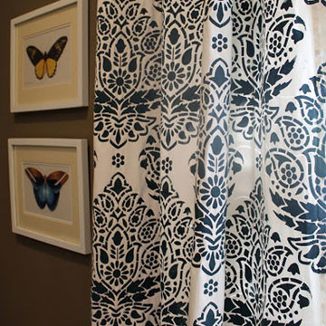 Indian & Paisley Wall Stencil Projects