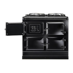 AGA Total Control Range Cooker, Black | ATC3-BLK - Gas Ranges And Electric Ranges