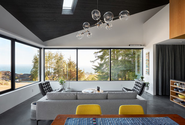 Modern Living Room by Klopf Architecture