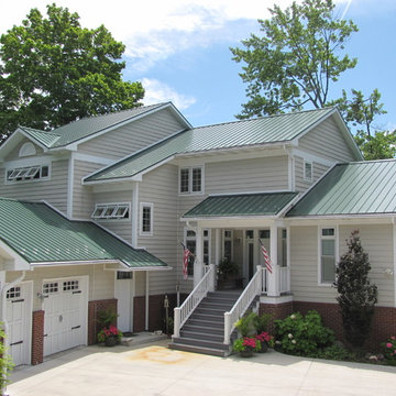 Classic Green Standing Seam Metal Roof