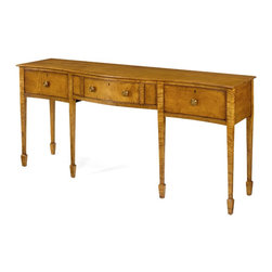 Wright Table Company - The No. 660 based on the No. 1837 Serpentine Sideboard Curly Maple Maple 1 SA - Buffets And Sideboards