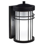 Dale Tiffany - Dale Tiffany SPW17049 Clarion, 1 Light Outdoor Wall Sconce - The bold style of this Outdoor Wall Sconce will maClarion 1 Light Outd Black Gold Art Glass *UL Approved: YES Energy Star Qualified: n/a ADA Certified: n/a  *Number of Lights: 1-*Wattage:100w E26 Medium Base bulb(s) *Bulb Included:No *Bulb Type:E26 Medium Base *Finish Type:Black Gold