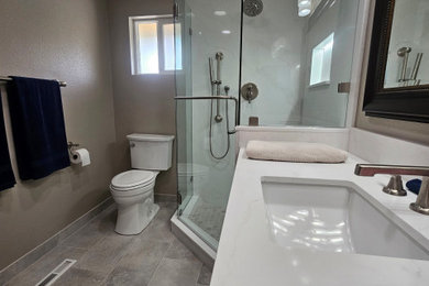 Example of a trendy bathroom design in Sacramento
