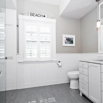 Coastal-Inspired Bathroom Renovation with Glass Shower – Manchester-by-the-Sea M