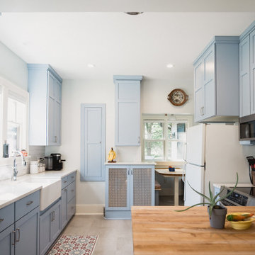 Kitchen Remodel with Adjoining Two Rooms