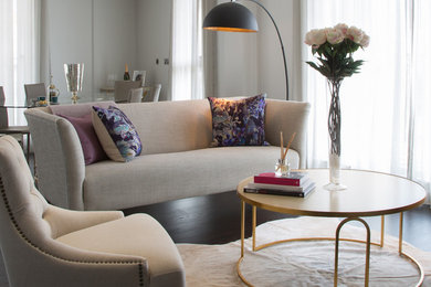 Living room in London.