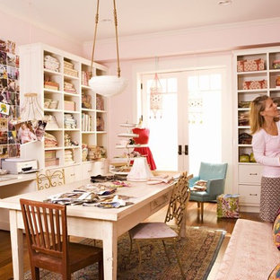 Eclectic Home Office