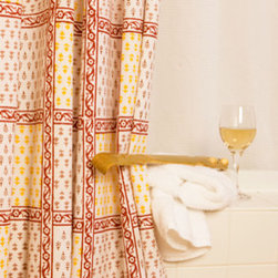 Shower Curtain Red - Bath Products