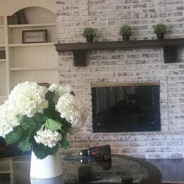 Brick Fireplace Technique