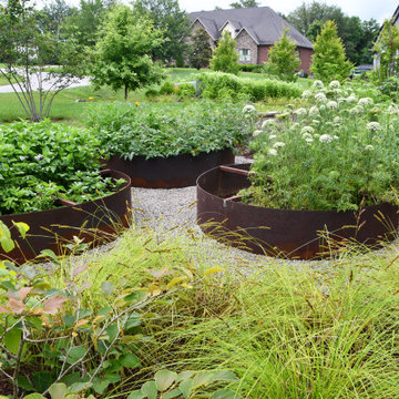 Front yard edible garden