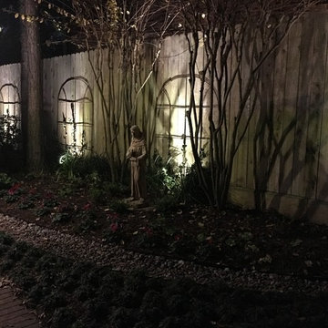 Side Yard Project in Spring Valley Village, Texas