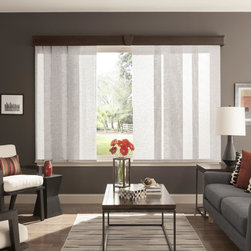 Fabric Sliding panels - Window Treatments
