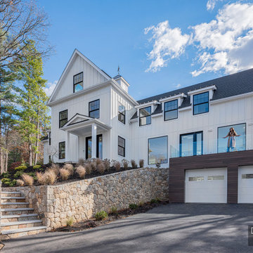 Clean, Modern Grey Kitchen in Lexington, MA