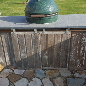 Wayzata MN Outdoor Kitchen and FIreplace