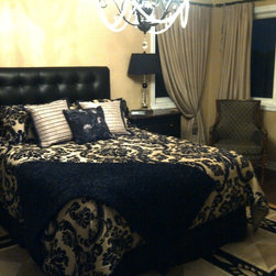 Rosie's Bedding and Drapery Panels - Panel Beds