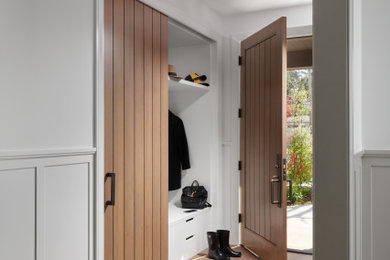 Photo of a transitional entryway in San Francisco.