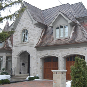 Exterior trim on various styles of homes
