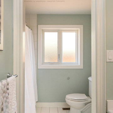 Windows with Privacy Glass in Wonderful Bathroom - Renewal by Andersen Toronto,