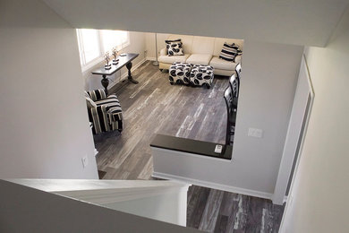 Inspiration for a timeless staircase remodel in Cleveland