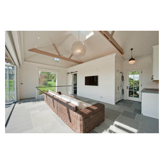 Southampton Pool House - Beach Style - Pool - New York - by D&D Harvey ...